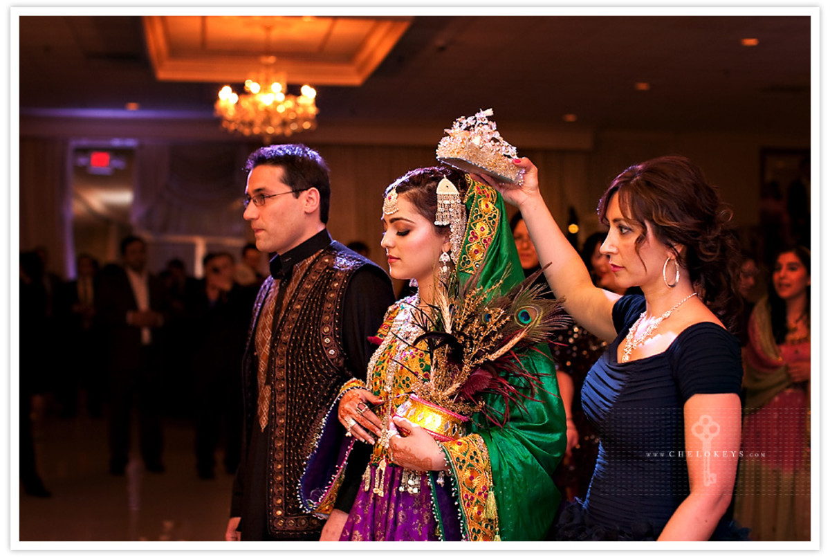 Afghan wedding celebration and traditional ceremony